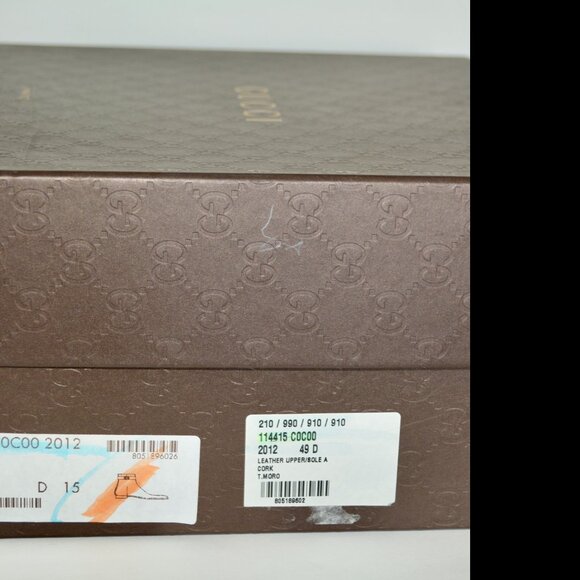 NIB GUCCI ANKLE INTERLOCKING GG LEATHER BOOTS - Picture 10 of 10